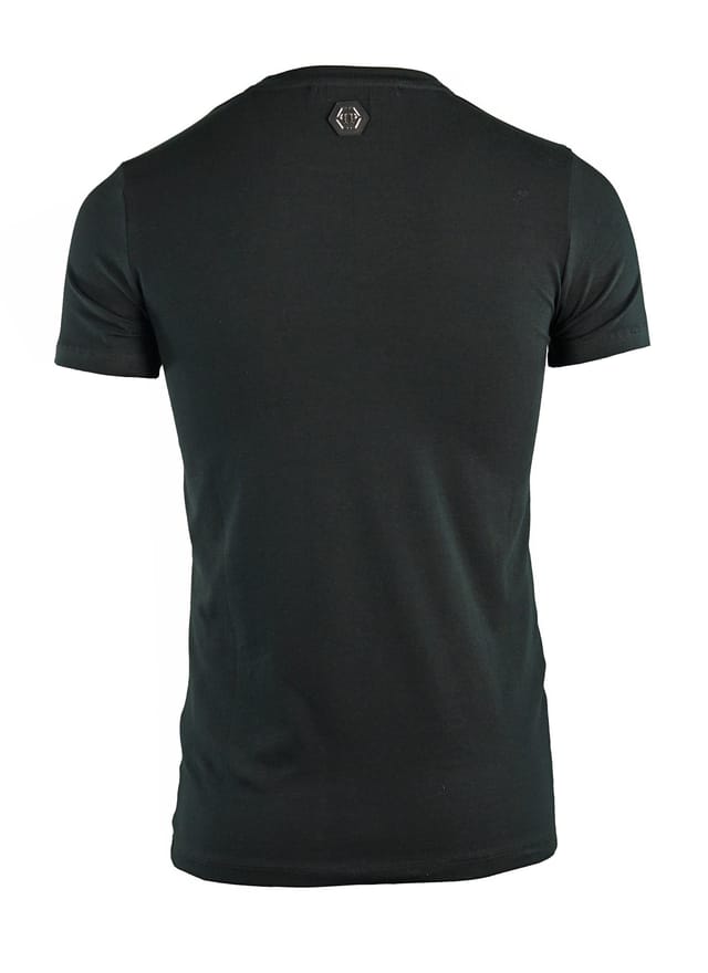Philipp Plein Philipp Plein Men's Signature Skull Design Black T-Shirt - 2