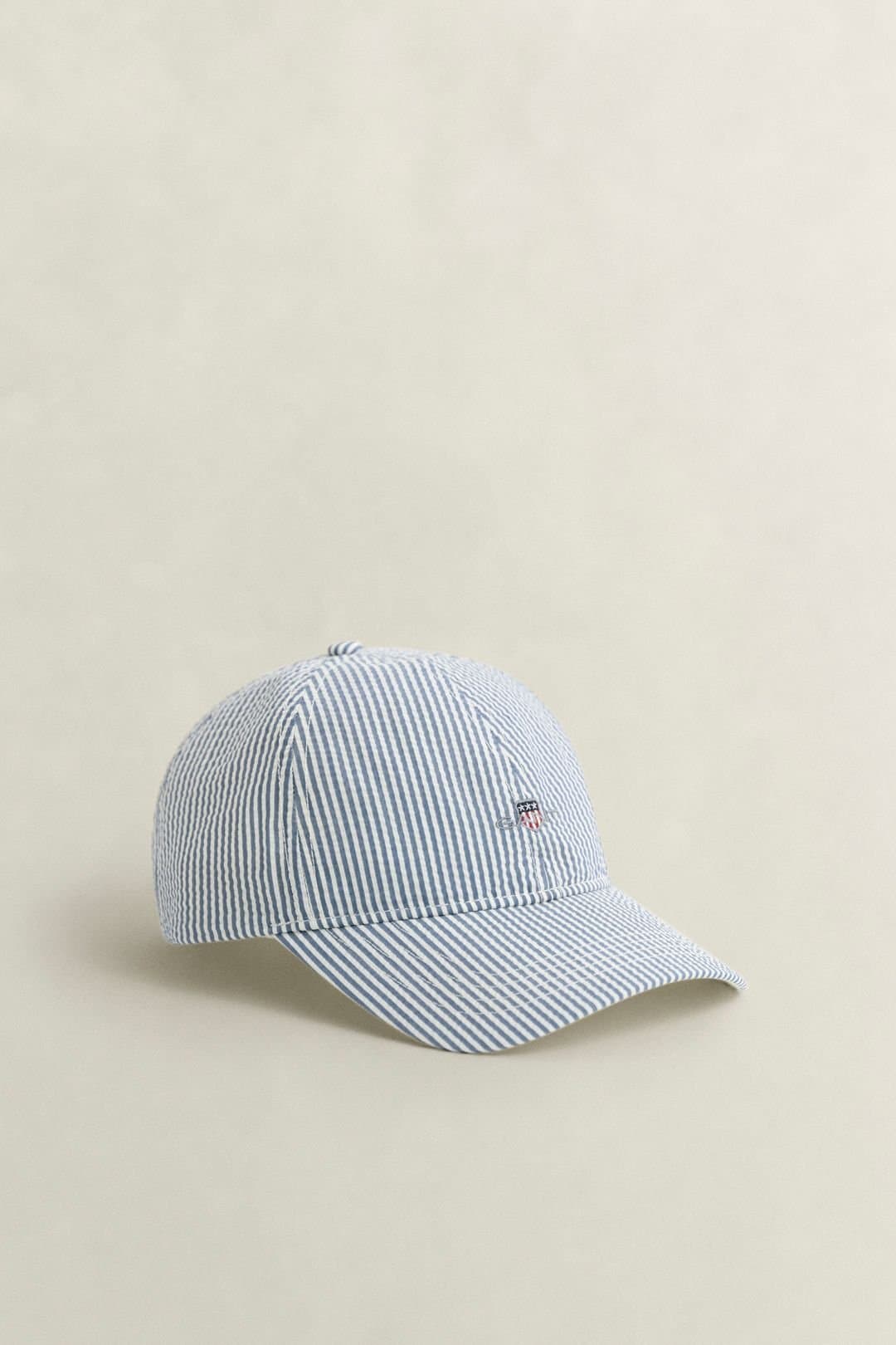 Gant Gant Men's Seersucker Cap Vintage Blue