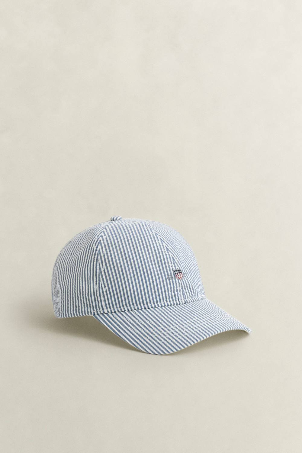 Gant Gant Men's Seersucker Cap Vintage Blue - 2
