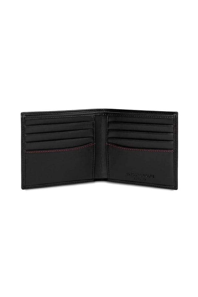 Watson & Wolfe Watson & Wolfe Men's Bifold Wallet in Black - 3