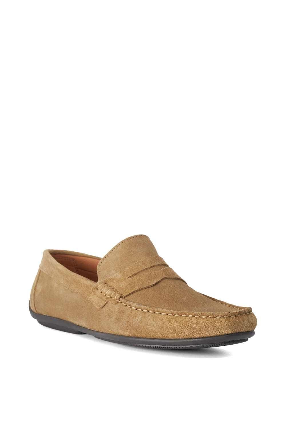 Dune London Dune London Men's 'Blimes' Suede Slip-On Shoes in Natural - 2