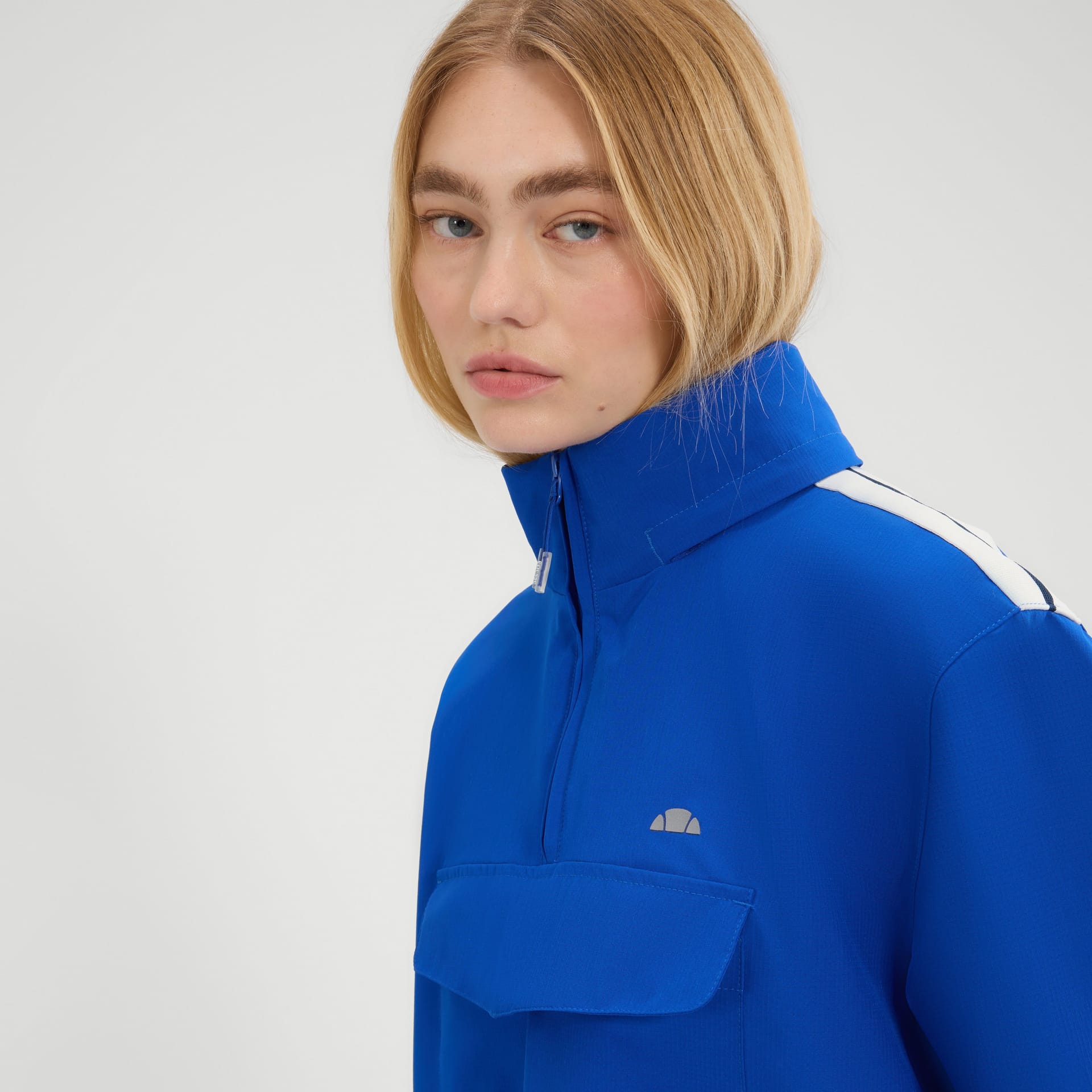 Ellesse Ellesse Women's Lac-Vert OH Jacket in Blue - 4