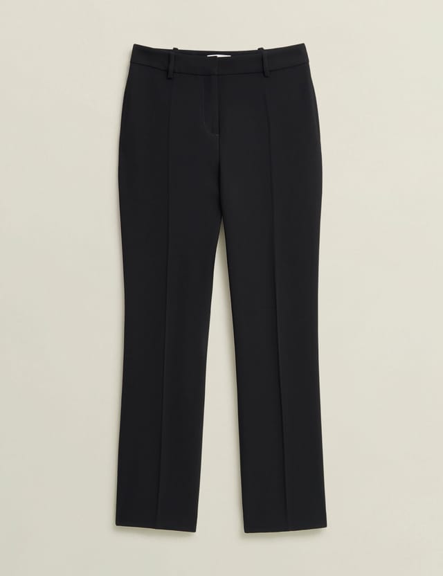 Hobbs London Hobbs London Women's Maya Straight Leg Trousers in Black - 2