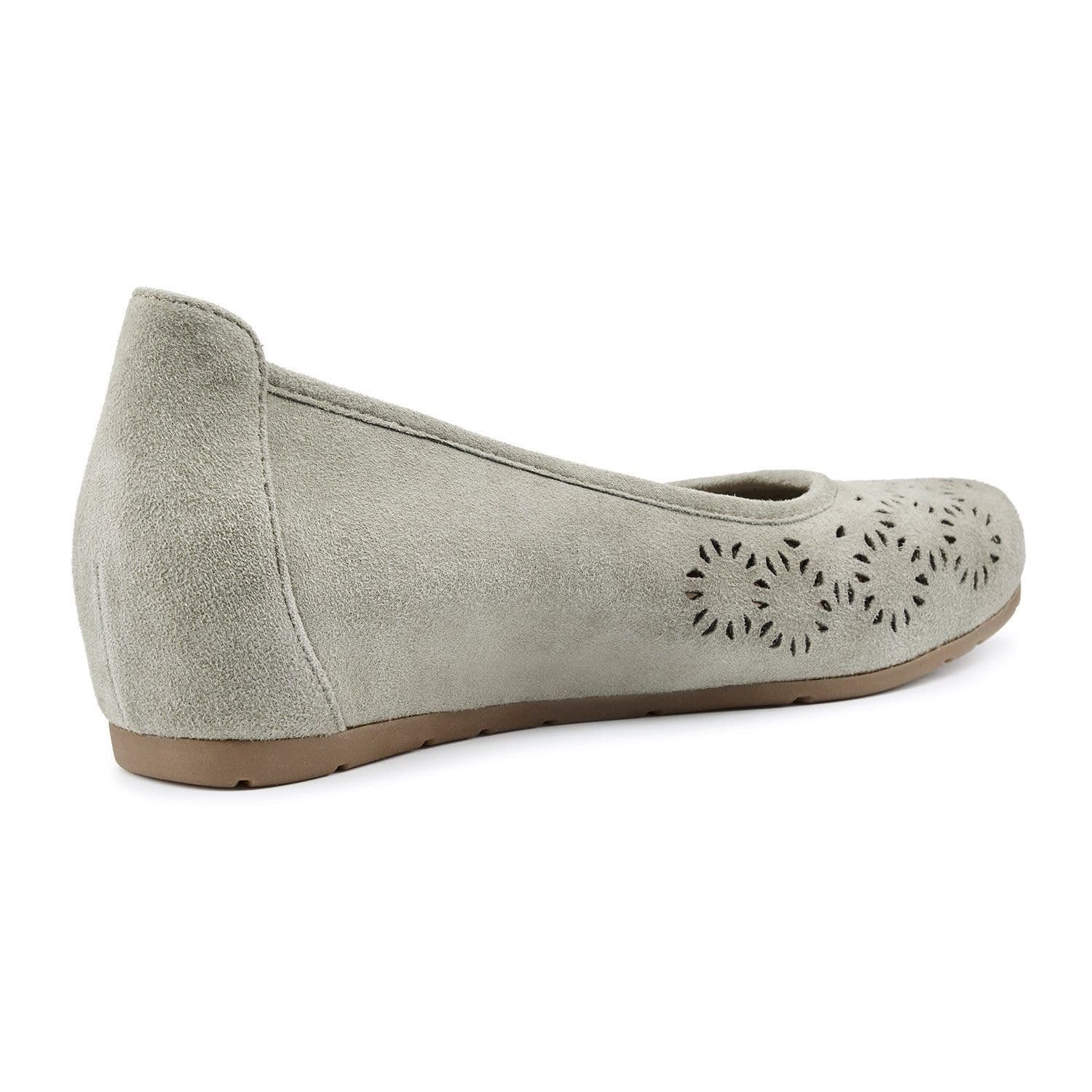 Hotter Hotter Women's 'Swan' Slip On Shoes with Hidden Wedge in Olive - 4