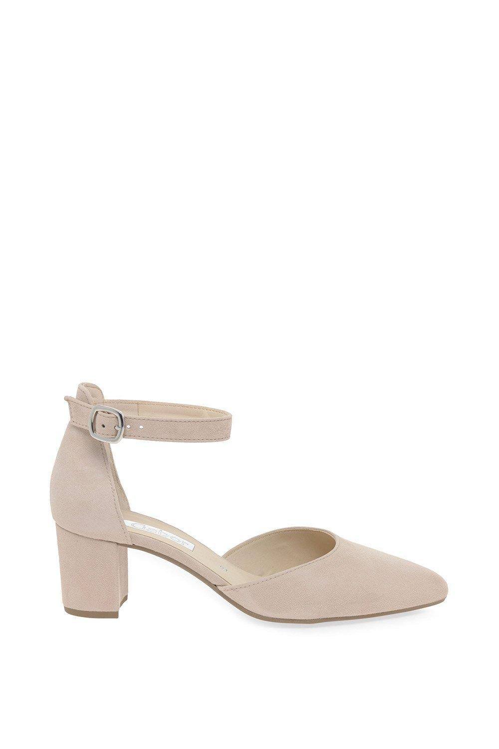 Gabor Gabor Women's 'Gala ' Open Court Shoes in Pale Pink - 3