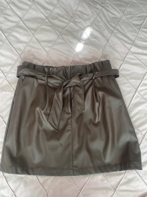 New Look Leather skirt