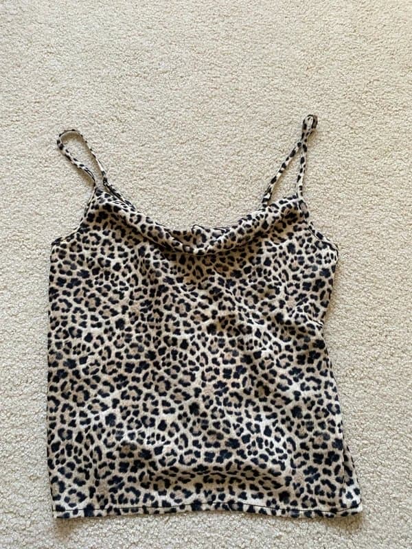 ASOS na-kd leopard cami top
