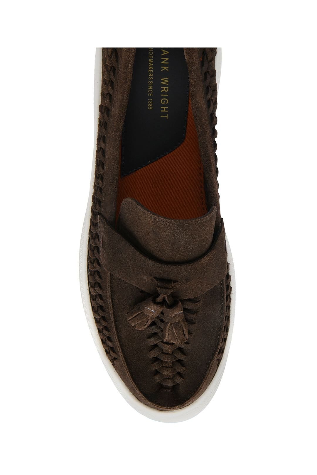 Frank Wright Frank Wright Men's Suede 'Robson' Loafers in Brown - 4