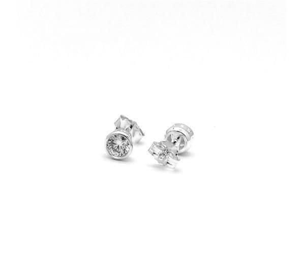 Thomas Sabo THOMAS SABO Women's Silver Cubic Zirconia Std Earrings H1963-051-14 - 4