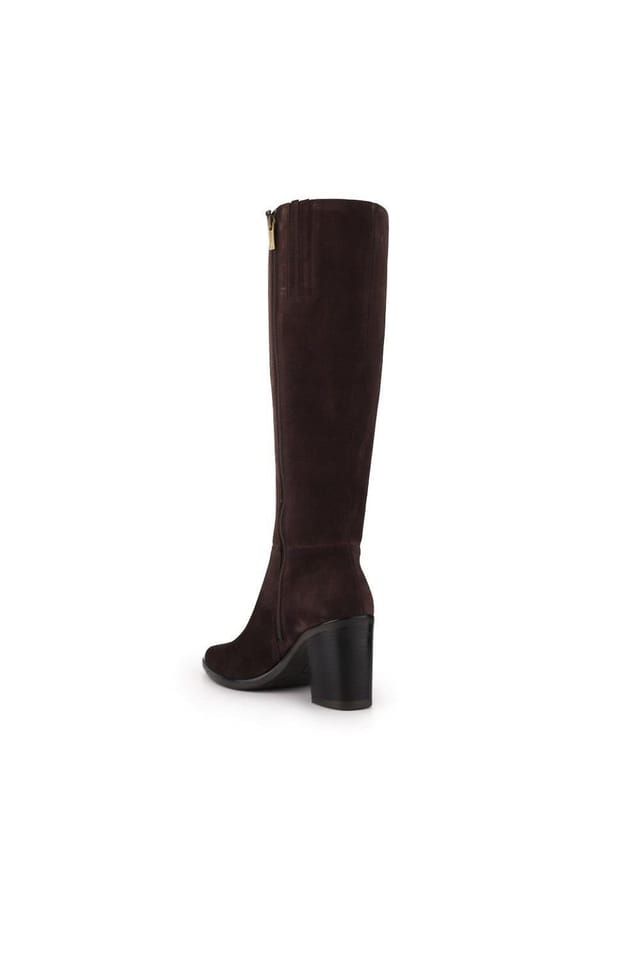 Jones Bootmaker Jones Bootmaker Women's Cagliari Wide Calf Fit Knee-High Boots in Brown - 3