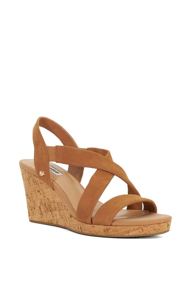 Dune London Dune London Women's 'Kamies' Wedges in Brown - 2