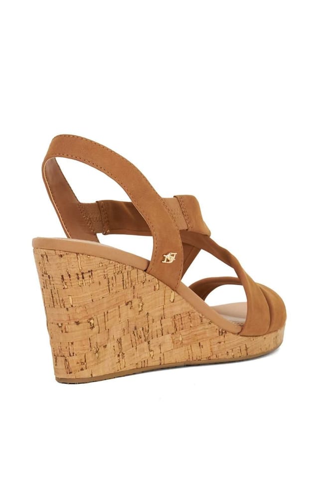 Dune London Dune London Women's 'Kamies' Wedges in Brown - 3