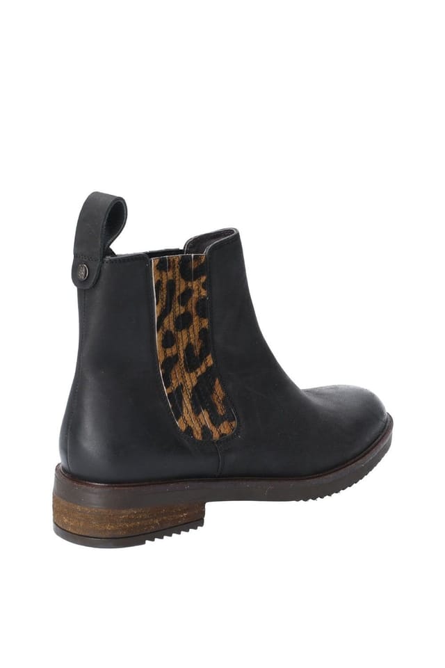 Hush Puppies Hush Puppies Women's 'Stella' Leather Ankle Boots in Black - 2