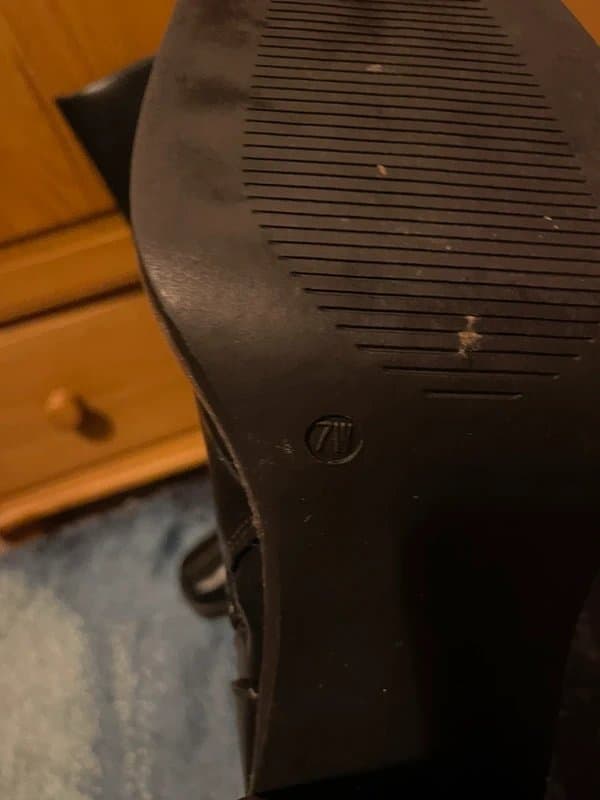 ASOS ASOS black knee high boots