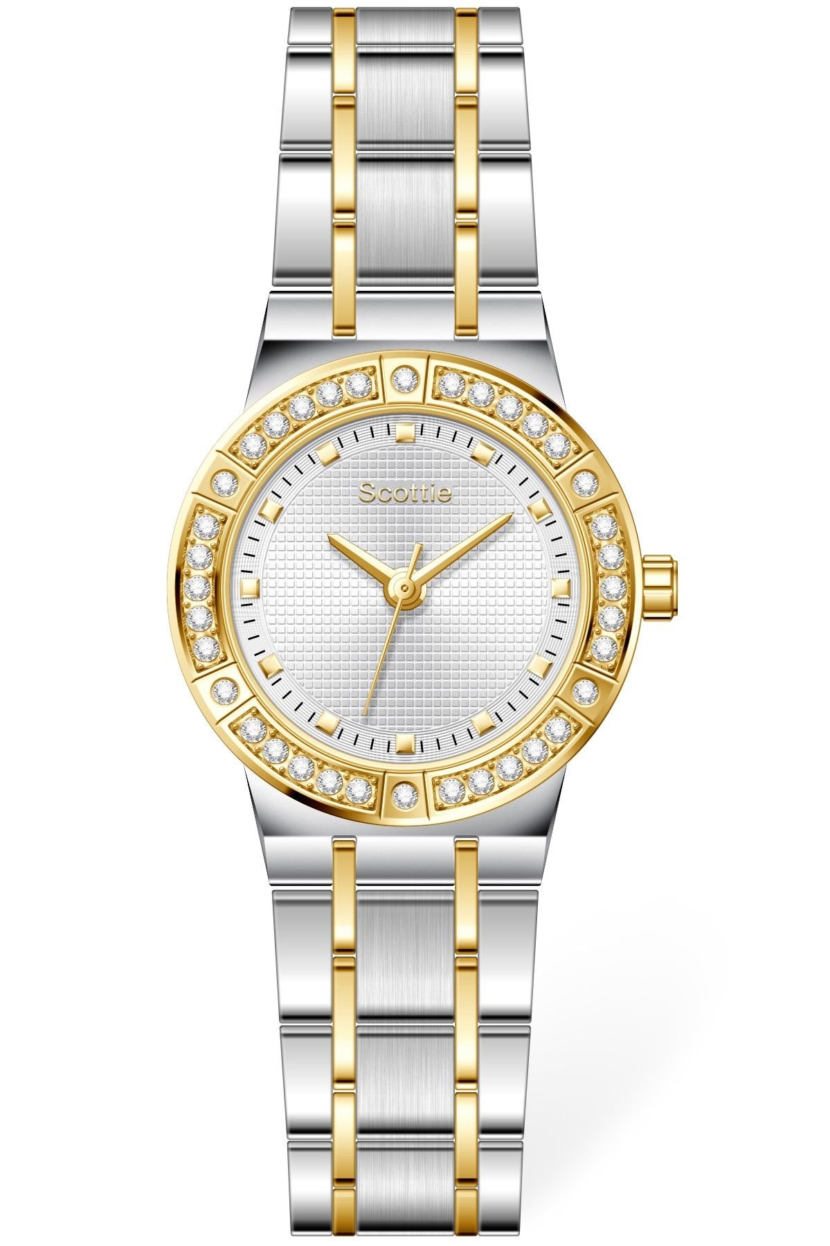 Emma Loves Diamonds Emma Loves Diamonds Women's Kensington Watches Gold & Silver Swiss Quartz Watch Gold & Silver Bracelet - 3