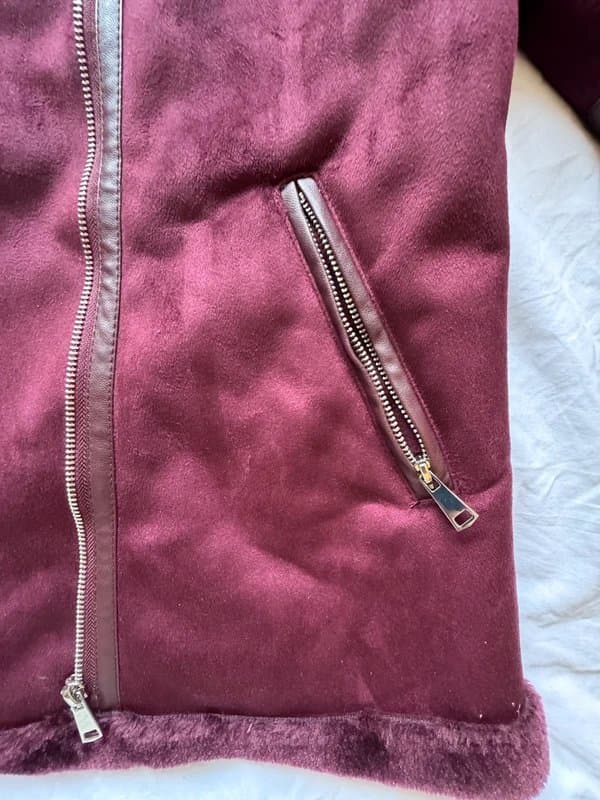 Papaya Papaya Biker/Stylish Vintage Velvet Jacket