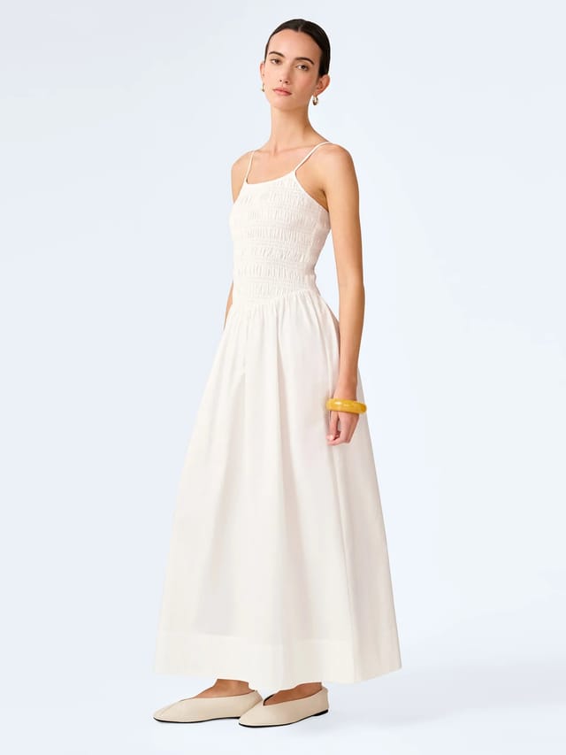 OMNES Paulina Dress in White - 2