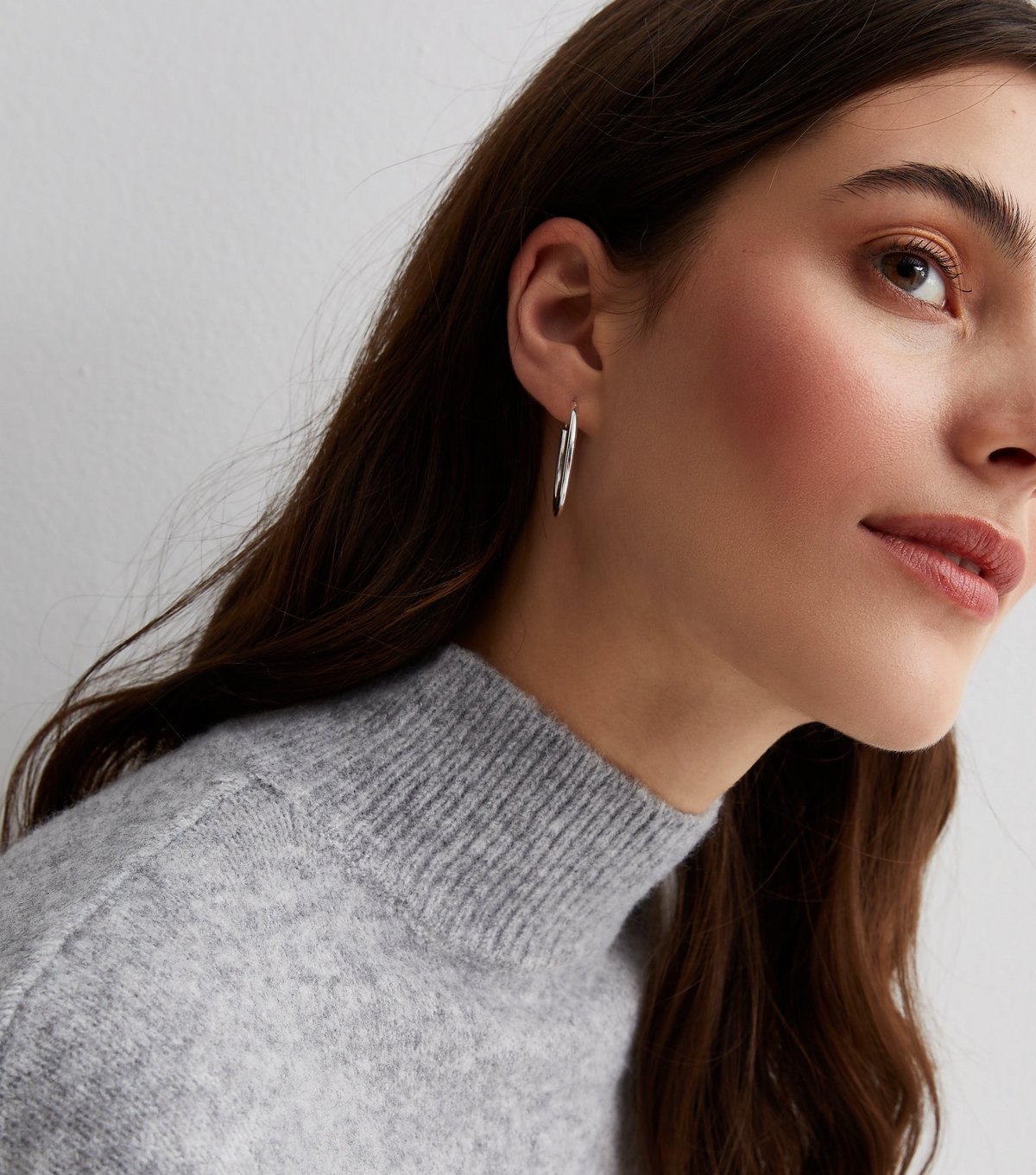 New Look Silver Plated 30mm Hoop Earrings New Look - 2