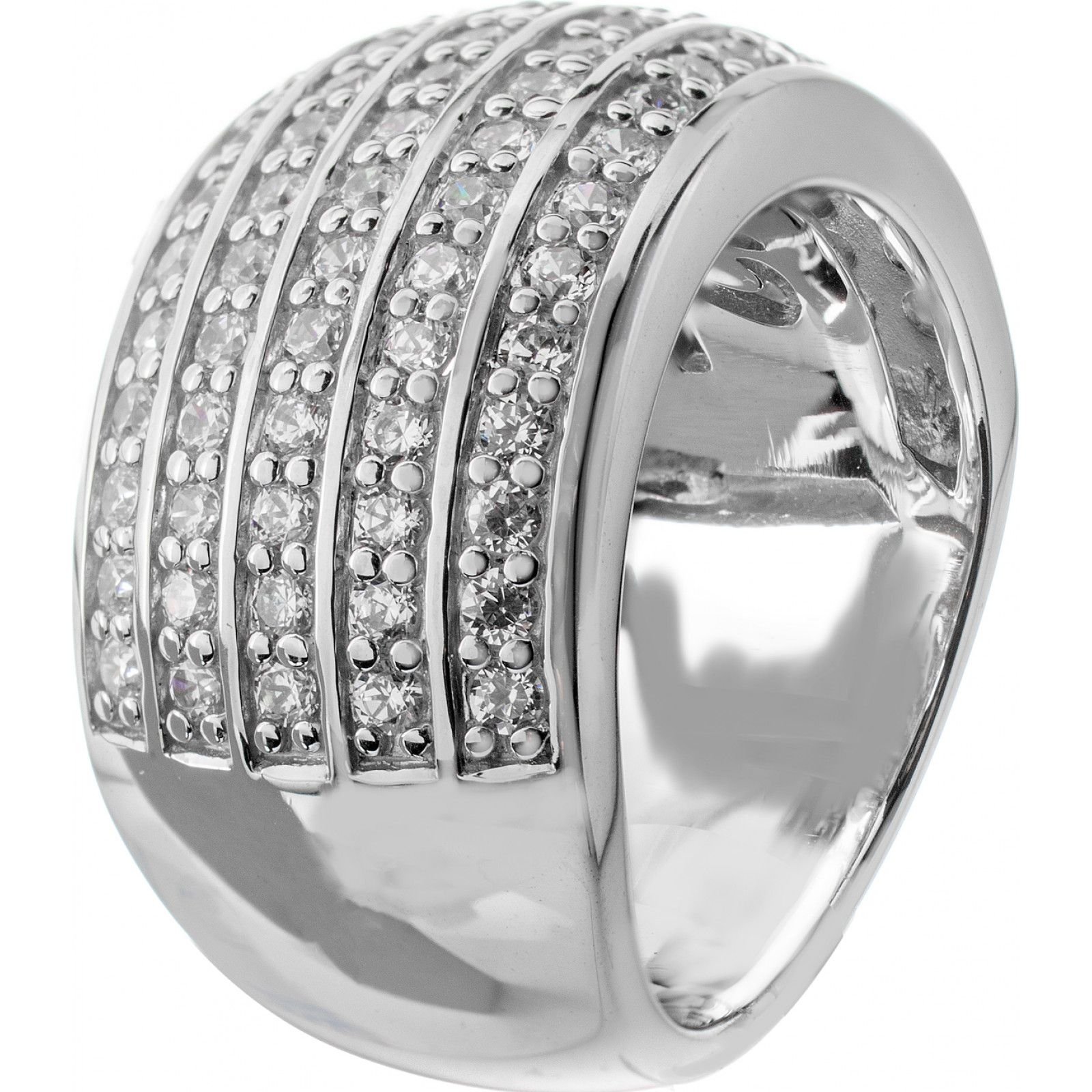 Ti Sento Ti Sento Women's Ring in White - 2