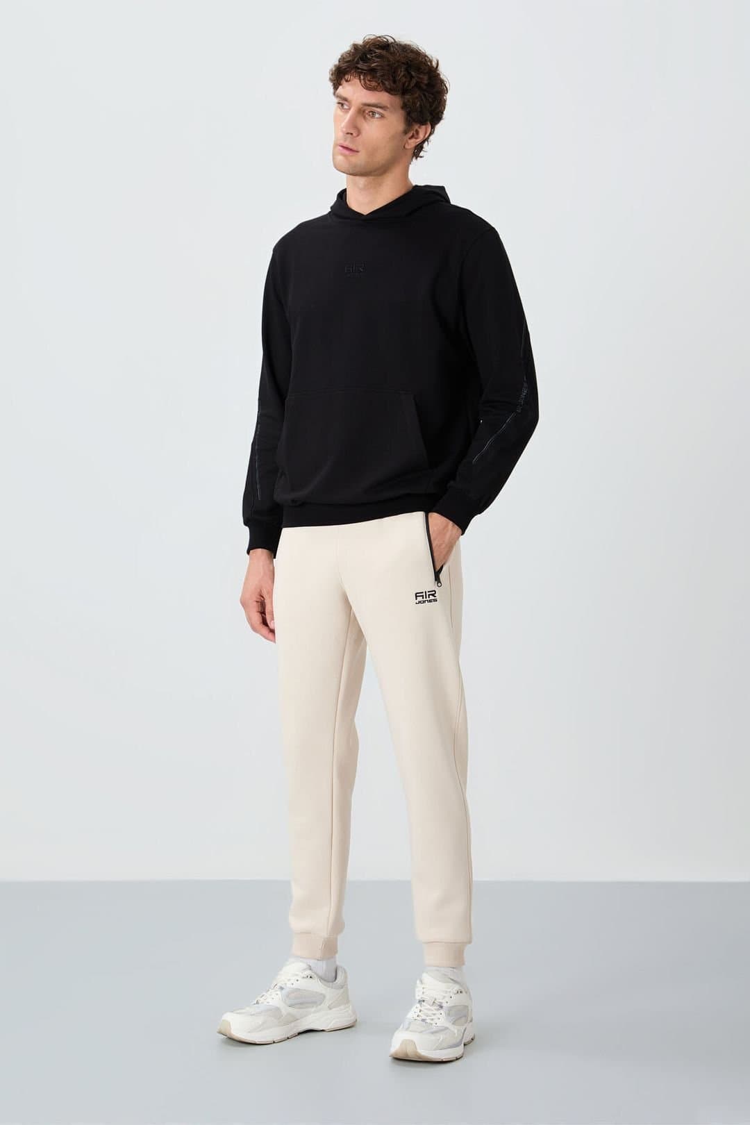 Tommy Life Tommy Life Men's Jogger Sweatpants in Medium Beige