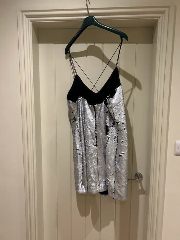 New Look Sequin slip dress