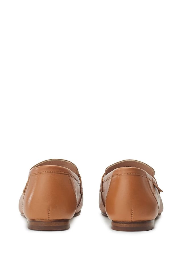 Moda In Pelle Moda In Pelle Women's 'Ellea' Leather Loafers in Tan - 3
