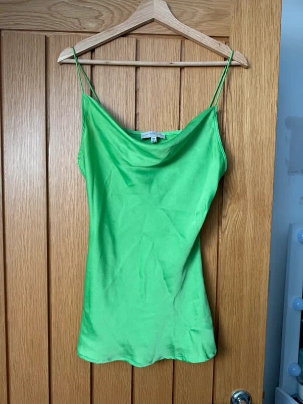 Never Fully Dressed Cowl neck stappy top