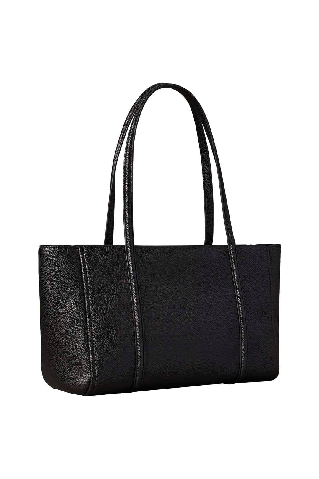 Calvin Klein Calvin Klein Women's Emblem Hw Pebble Tote Black