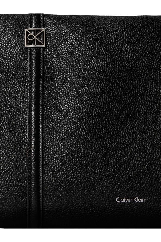 Calvin Klein Calvin Klein Women's Emblem Hw Pebble Tote Black - 3