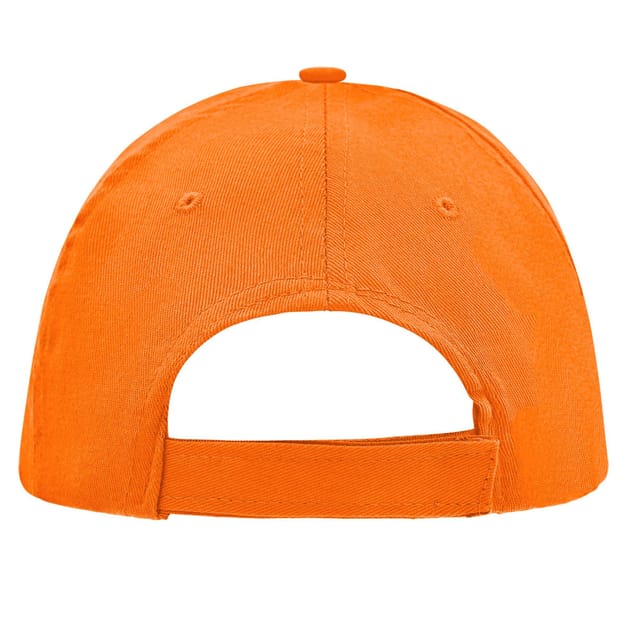 Myrtle Beach Myrtle Beach Men's Promo 5 Panel Sandwich Peak Cap in Orange - 2