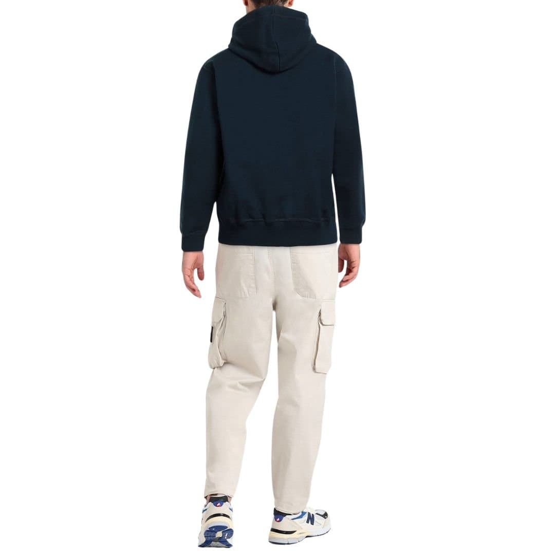 Dsquared2 Dsquared2 Men's Cool Fit Varsity Design Dark Navy Blue Hoodie