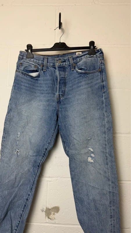 Levis Levi’s Vintage White Oak Cone Denim Jeans Light Wash Straight Fit W30