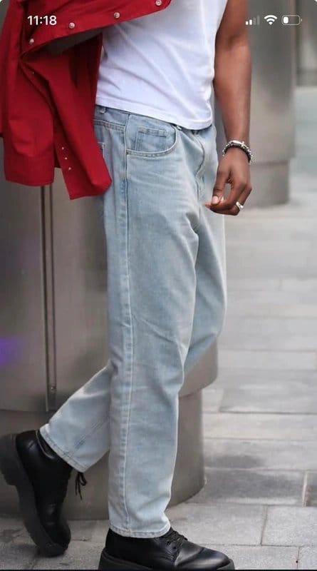 Newtusfan Denim pants - 1