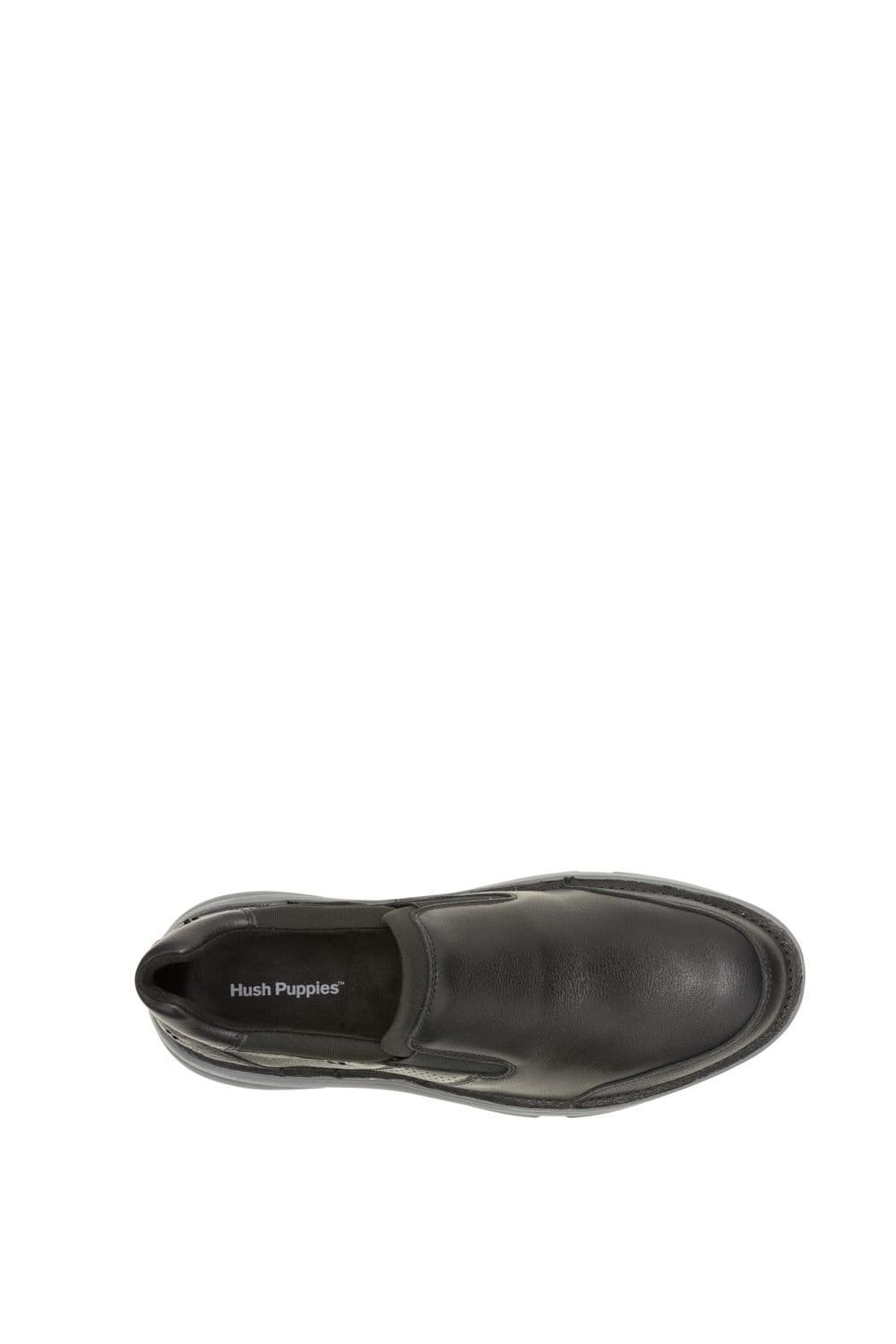 Hush Puppies Hush Puppies Men's Baylor Step-In Shoe in Black - 4