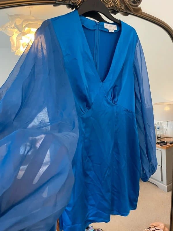 Never Fully Dressed NFD blue mini dress
