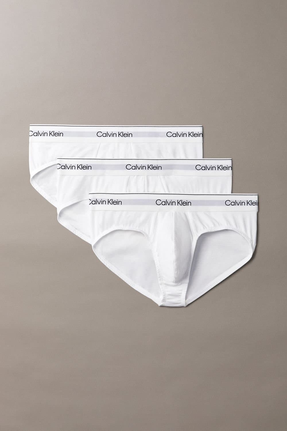Calvin Klein Calvin Klein Men's Icon Cotton Hip Brief 3Pk White