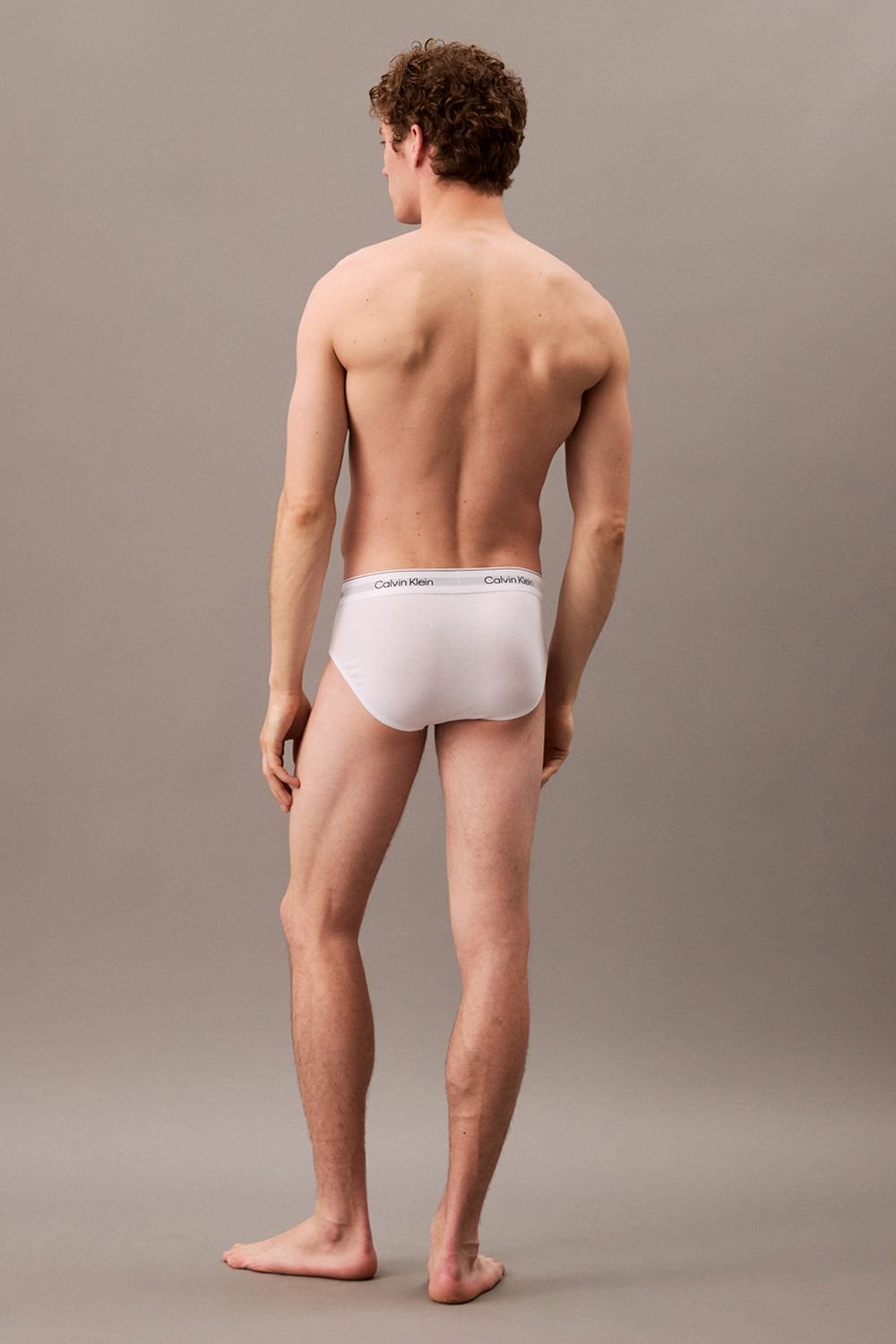 Calvin Klein Calvin Klein Men's Icon Cotton Hip Brief 3Pk White - 3