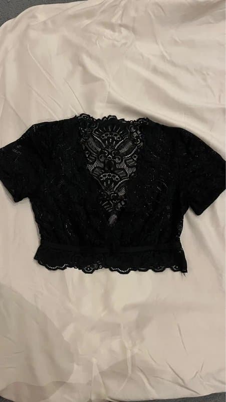 ASOS ASOS black lace top