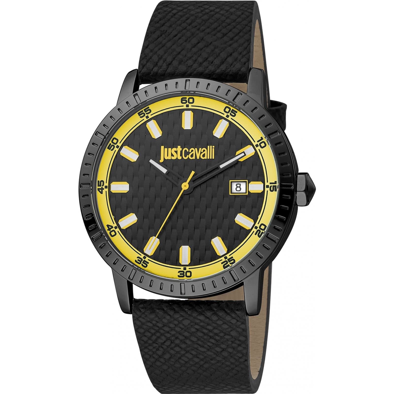 Just Cavalli Just Cavalli Men's JC1G216L0045 42mm Quartz Watch in Black