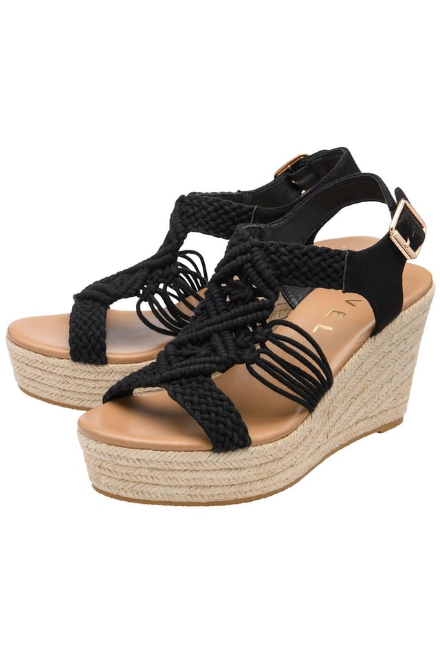 Ravel Ravel Women's 'Kennley' Espardille Wedge Sandals in Black - 2