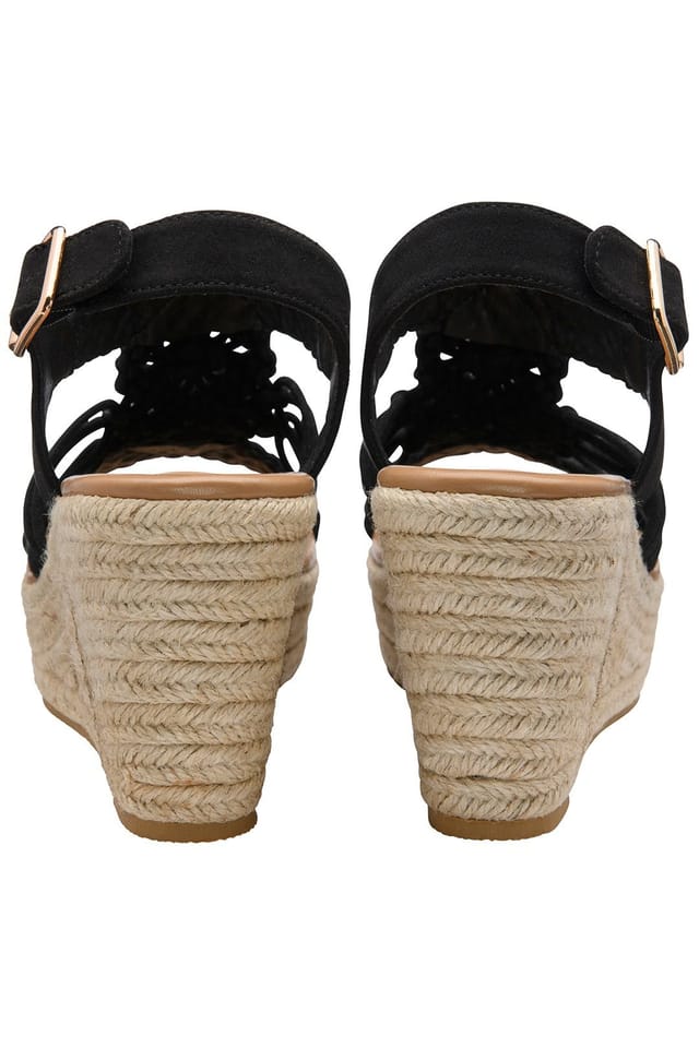 Ravel Ravel Women's 'Kennley' Espardille Wedge Sandals in Black - 3