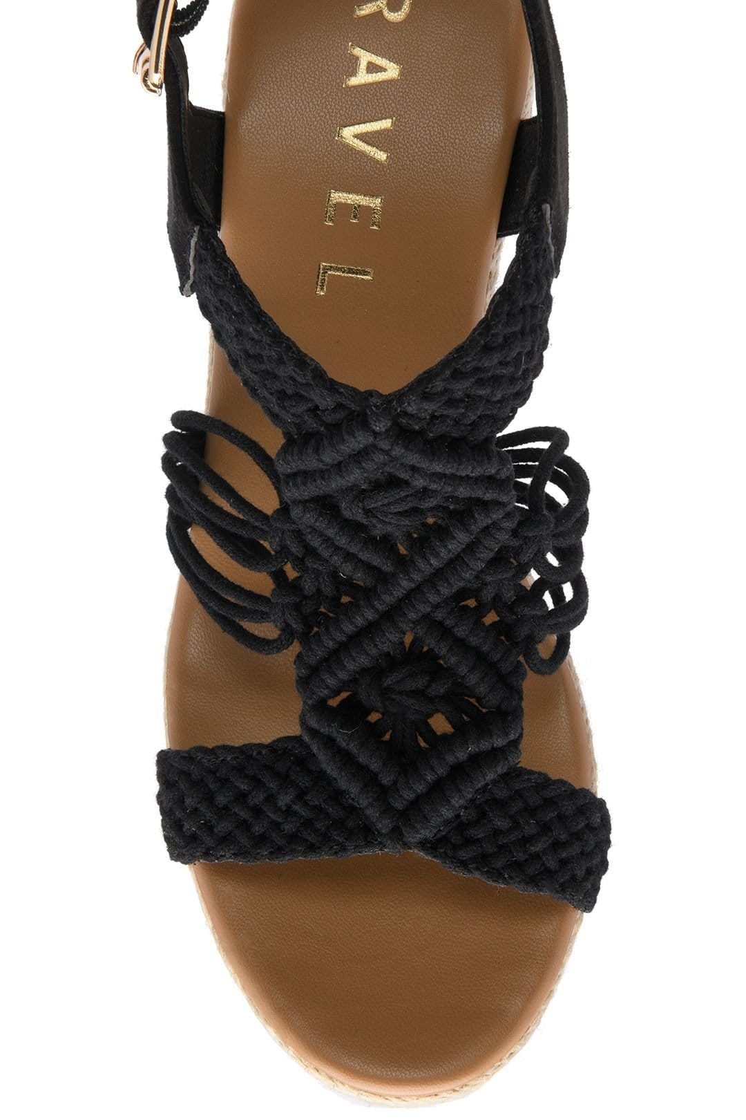 Ravel Ravel Women's 'Kennley' Espardille Wedge Sandals in Black - 4
