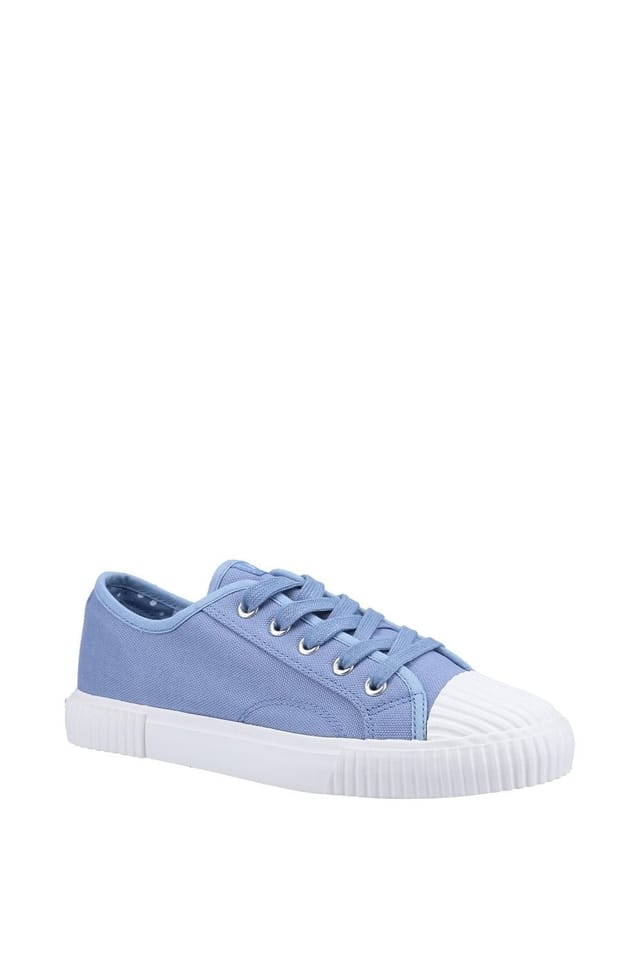 Hush Puppies Hush Puppies Women's 'Brooke' Canvas Trainer in Blue - 2