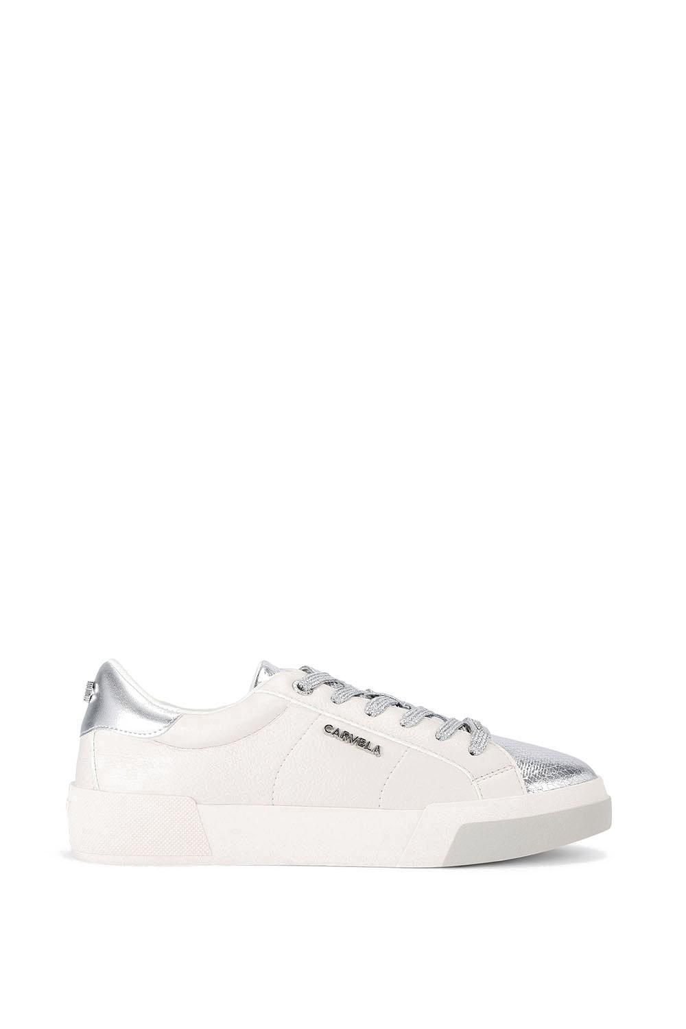 Carvela Carvela Women's 'Santiana Sneaker' Trainers in White - 2