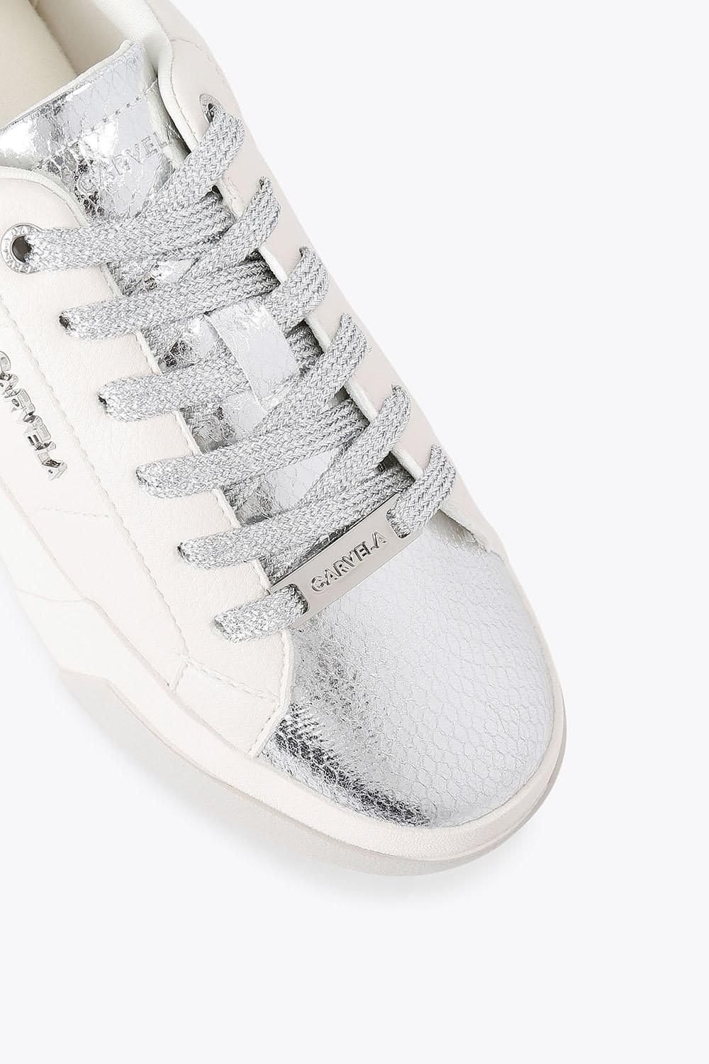 Carvela Carvela Women's 'Santiana Sneaker' Trainers in White - 4