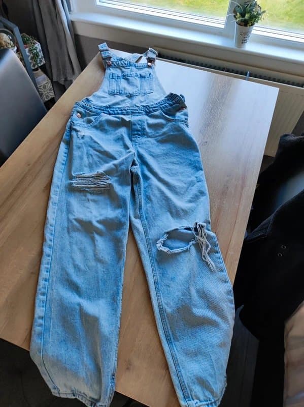New Look Blue denim  dungarees size 10