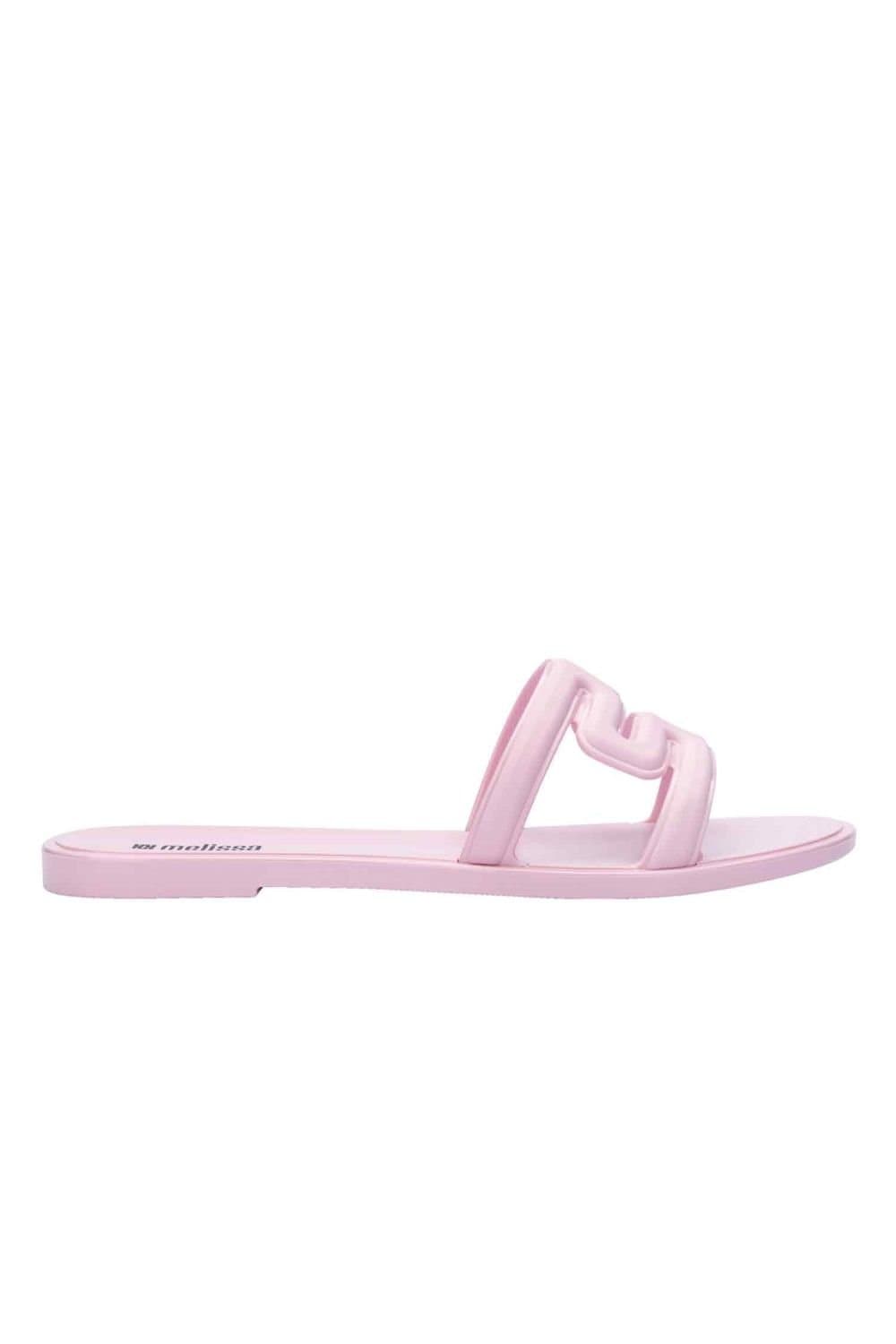 Melissa Shoes Melissa Shoes Women's M Slide Jelly Sliders in Light Pink