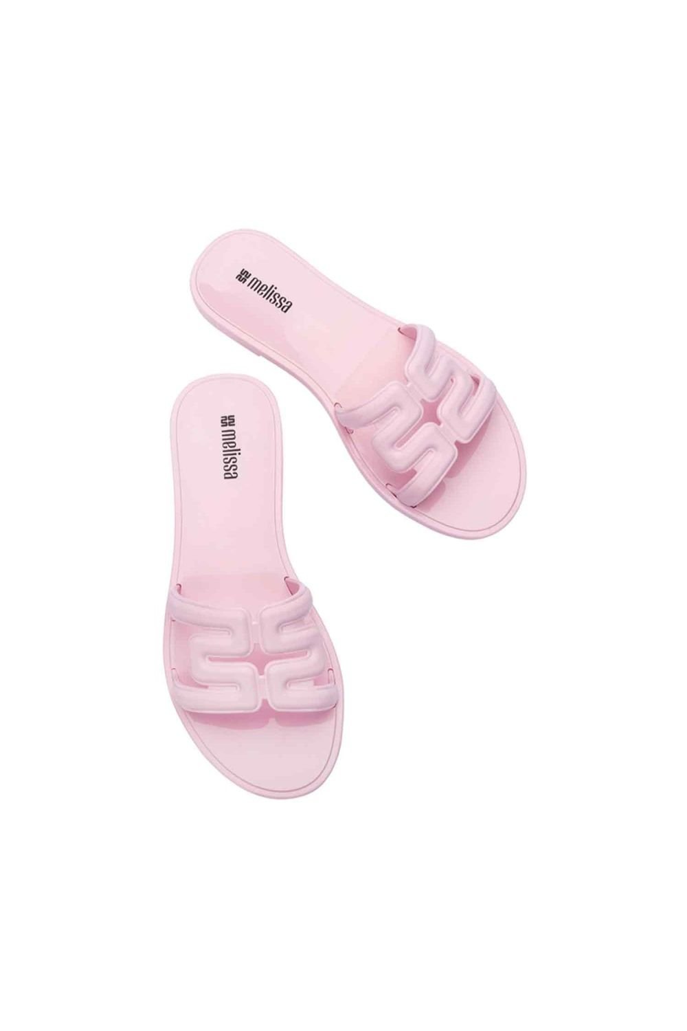 Melissa Shoes Melissa Shoes Women's M Slide Jelly Sliders in Light Pink - 3
