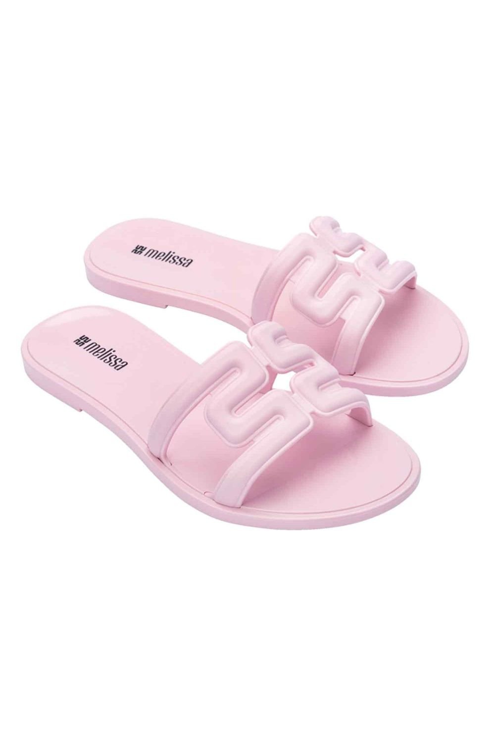 Melissa Shoes Melissa Shoes Women's M Slide Jelly Sliders in Light Pink - 4