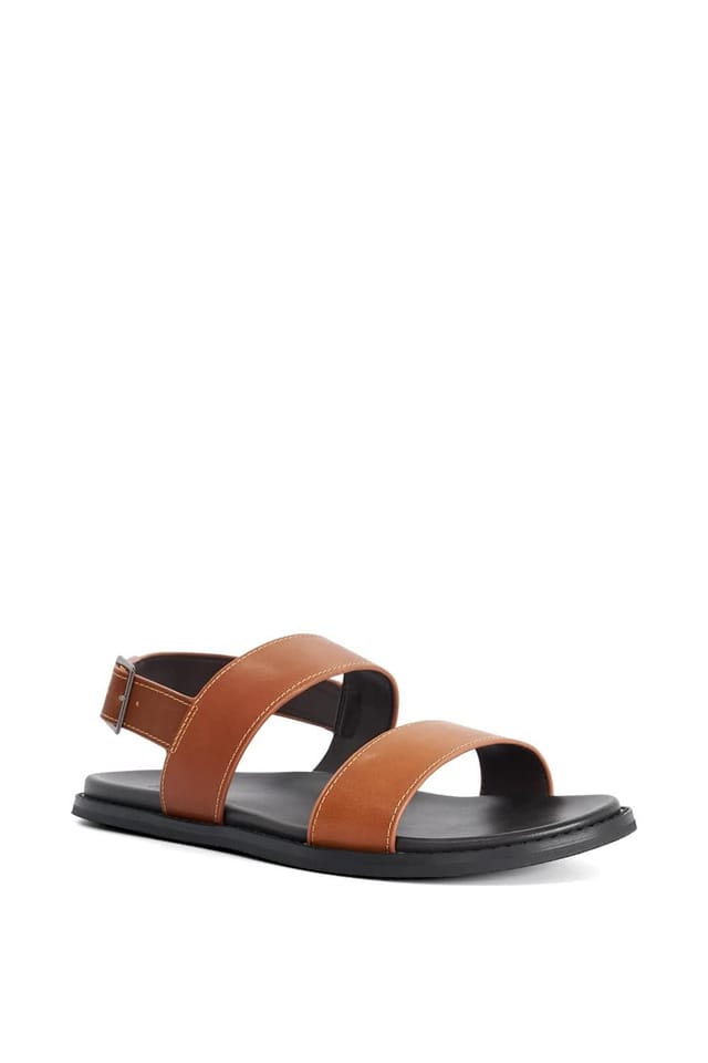 Dune London Dune London Men's 'Include' Leather Sandals in Brown - 2